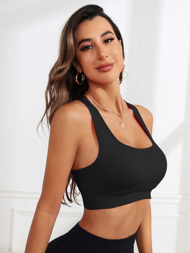 A & S Support Racer Back Sports Bra