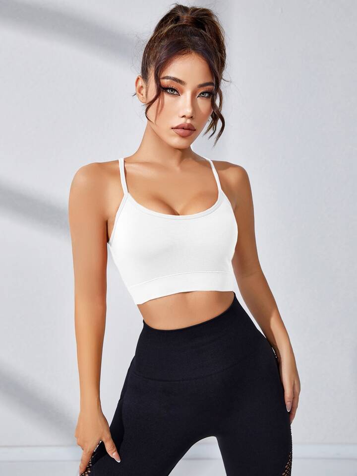 A & S Crisscross Back Sports Bra