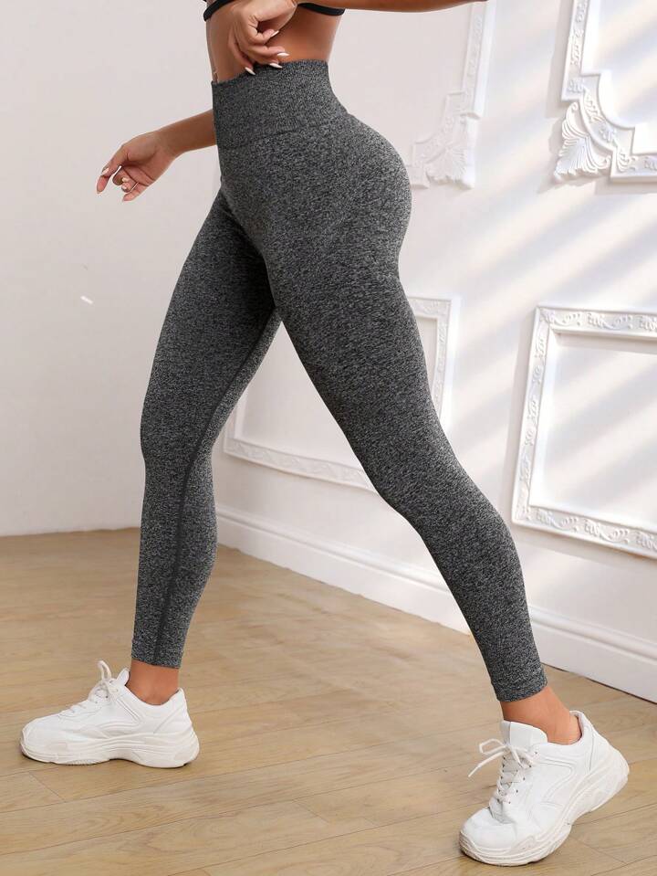 Wide Waistband Sports Leggings