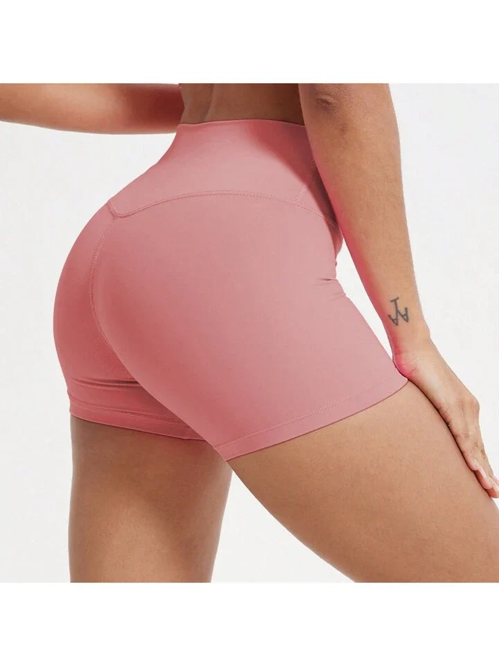 A & S High Waist Yoga Shorts & Booty Shorts