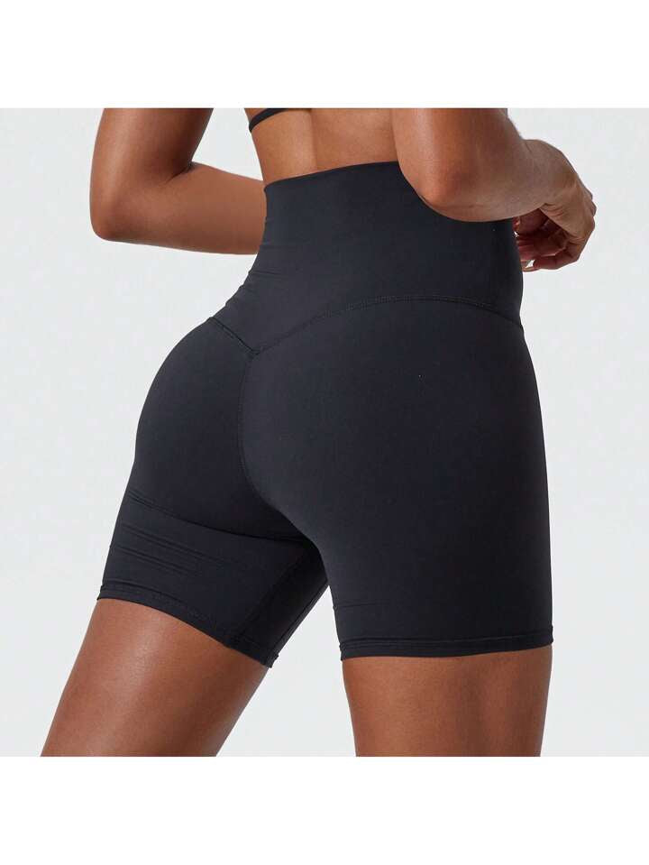 A & S High Elasticity Yoga Shorts for Women