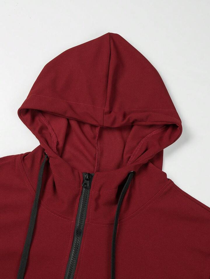 Men's Outdoor Running & Fitness Set - Hoodie And Trousers