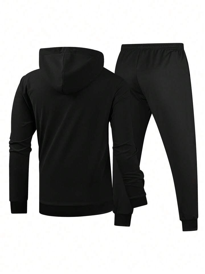 Men's Running & Fitness Jogging Suit - Two-Piece Set