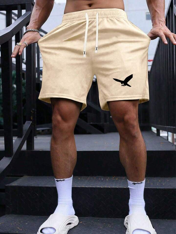 Men's Summer Fashionable & Casual Drawstring Waist Shorts