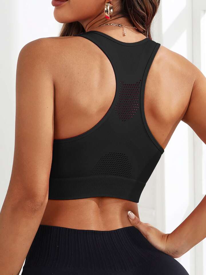 A & S Support Racer Back Sports Bra