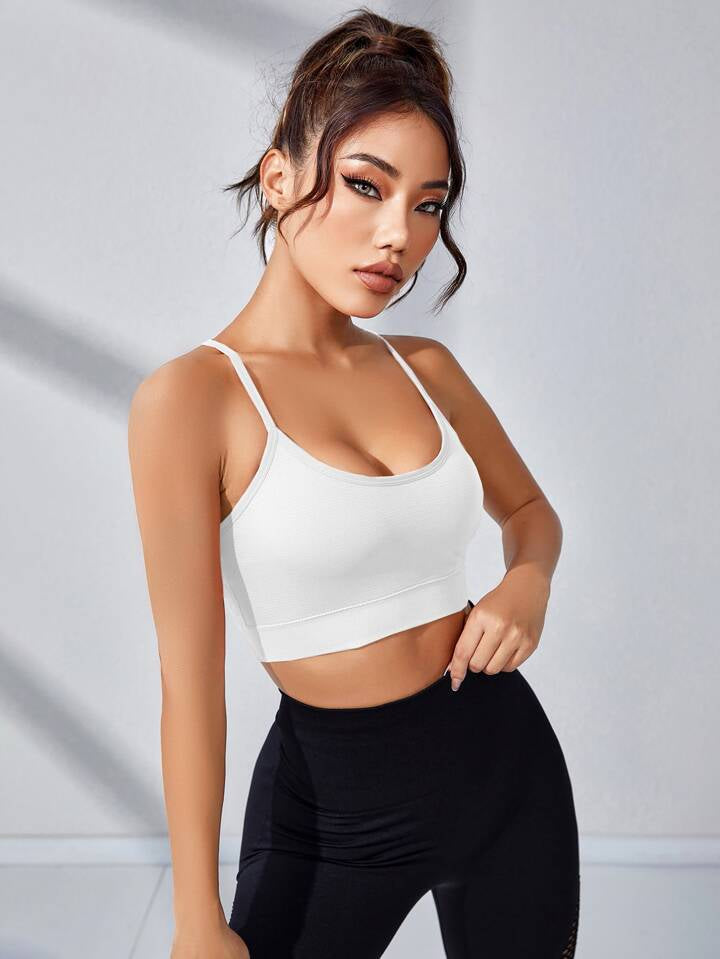 A & S Crisscross Back Sports Bra