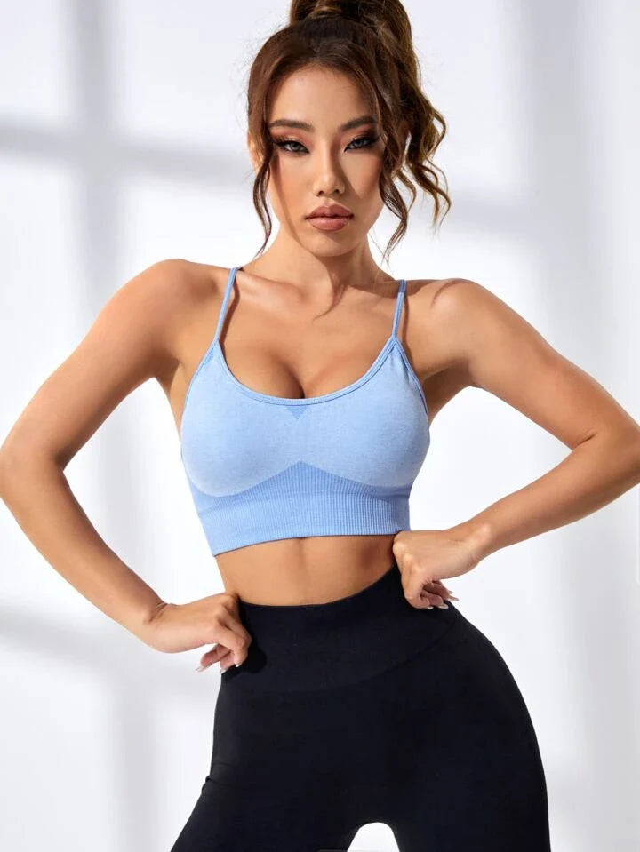A & S Crisscross Backless Sports Bra