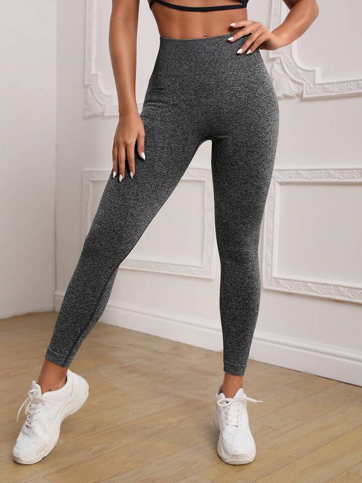 A & S Wide Waistband Sports Leggings