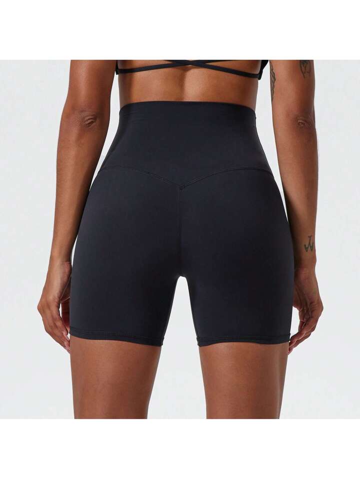 A & S High Elasticity Yoga Shorts for Women