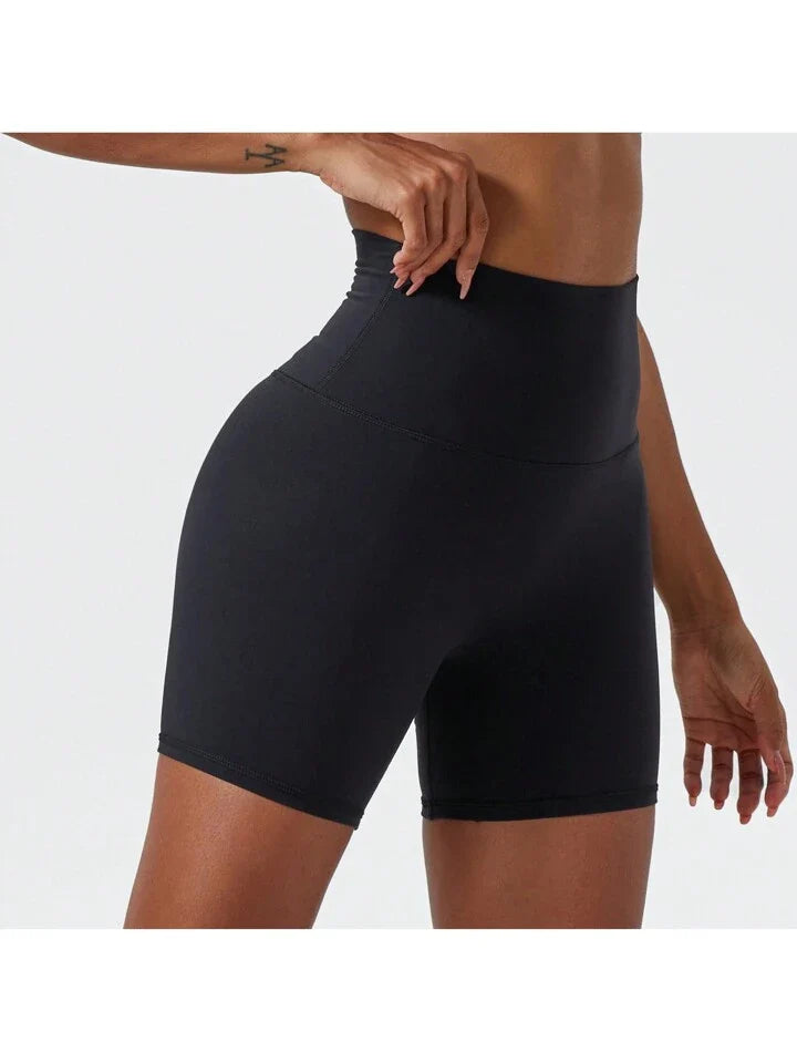 A & S High Elasticity Yoga Shorts for Women