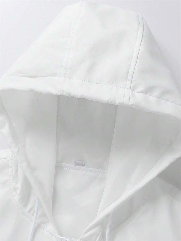 Men's Windproof And Breathable Sports Hooded Jacket And Pants Set